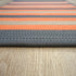 Reed Stripe Runner Rusted Grey ED96