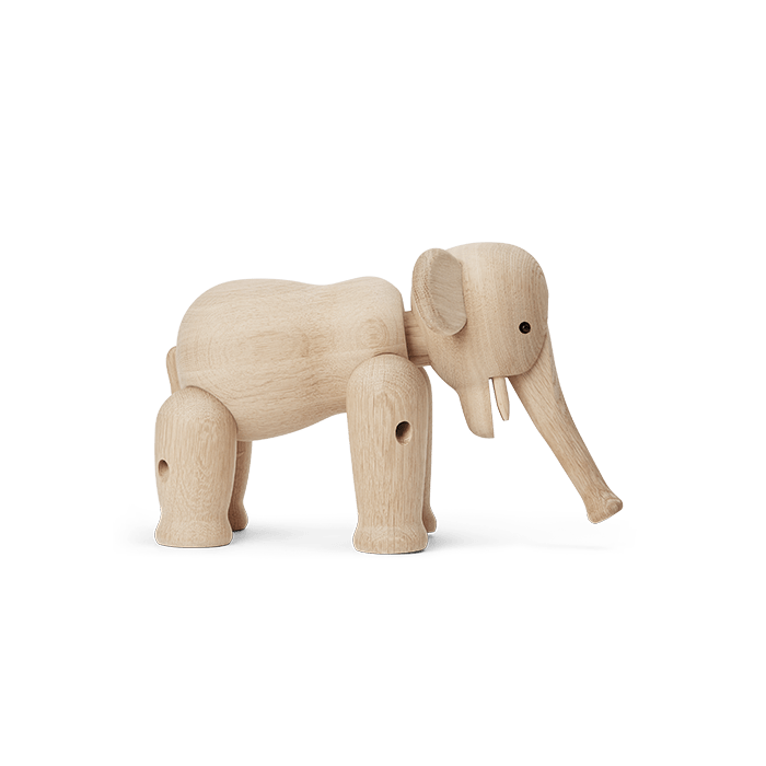 Kay Bojesen 39549 Elephant Wooden Figurine in Oak