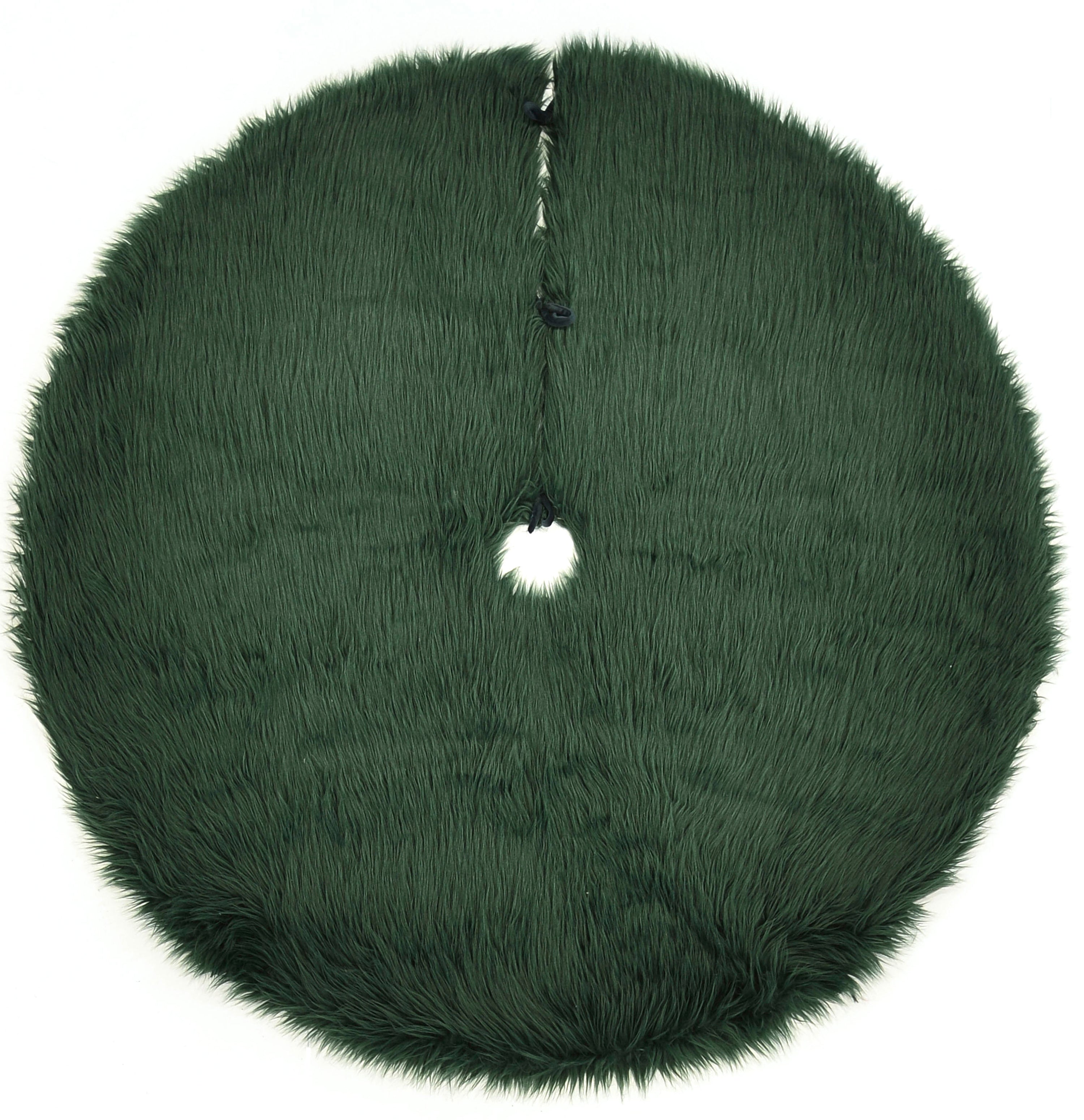 Furry Tree Skirt FTS-1 Green