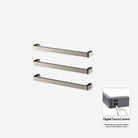 P&Bhusri G12-M-BNI-ME G12 Towel Warmer in PVD Brushed Nickel