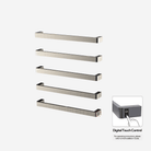 P&Bhusri G12-XL-BNI-ME G12 Towel Warmer in PVD Brushed Nickel