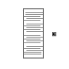 P&Bhusri G22-M-GML-XM G22 Towel Warmer in PVD Gun Metal