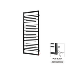 P&Bhusri G22-M-PBN-N G22 Towel Warmer in PVD Polished Black Nickel