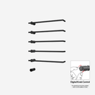 P&Bhusri G26-XL-BLK-XY G26 Towel Warmer in Matte Black
