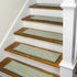 Hayley Tweed Stair Treads Green HT21