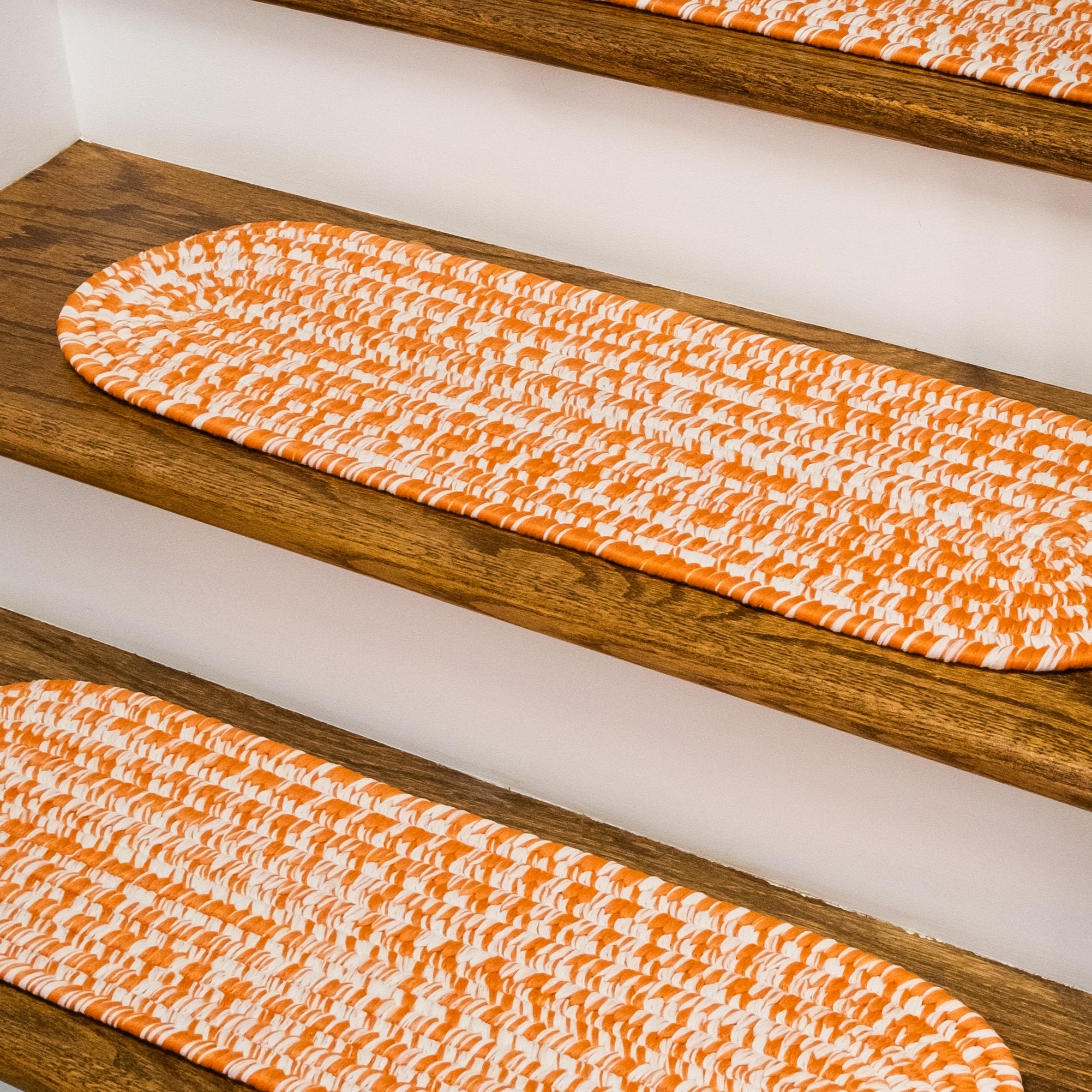 Howell Tweed Stair Treads Orange HW73