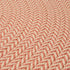 Ibiza Woven Chevron Doormats Vermillion IB05