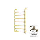 P&Bhusri K05-M-BBR-N K05 Towel Warmer in PVD Brushed Brass