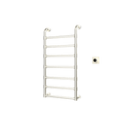 P&Bhusri K05-M-BWG-XM K05 Towel Warmer in PVD Brushed White Gold