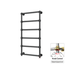 P&Bhusri K06-L-BBN-XK K06 Towel Warmer in PVD Brushed Black Nickel