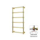 P&Bhusri K06-L-LGD-XK K06 Towel Warmer in PVD Polished Luxury Gold