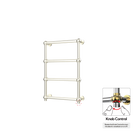 P&Bhusri K06-M-BWG-XK K06 Towel Warmer in PVD Brushed White Gold