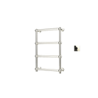 P&Bhusri K06-M-PWG-XM K06 Towel Warmer in PVD Polished White Gold