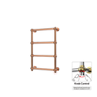 P&Bhusri K06-M-RGD-XK K06 Towel Warmer in PVD Polished Rose Gold