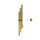 P&Bhusri K102-M-24K-XM K102 Towel Warmer in PVD 24K Gold