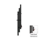 P&Bhusri K102-M-BLK-XK K102 Towel Warmer in Matte Black