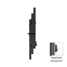 P&Bhusri K102-M-PBN-XK K102 Towel Warmer in PVD Polished Black Nickel