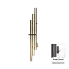 P&Bhusri K102-M-PBZ-XK K102 Towel Warmer in PVD Polished Bronze