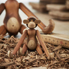 Kay Bojesen 39249 Monkey Wooden Figurine in Teak/Limba