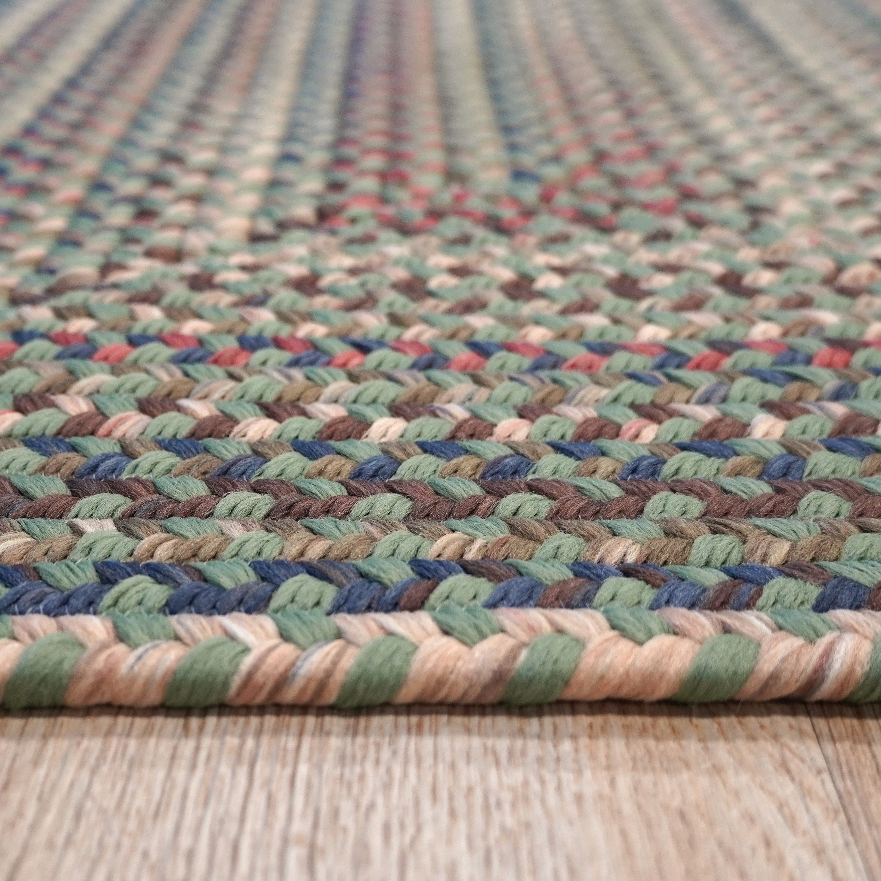 Lucid Braided Multi Runner Dusted Moss LU69