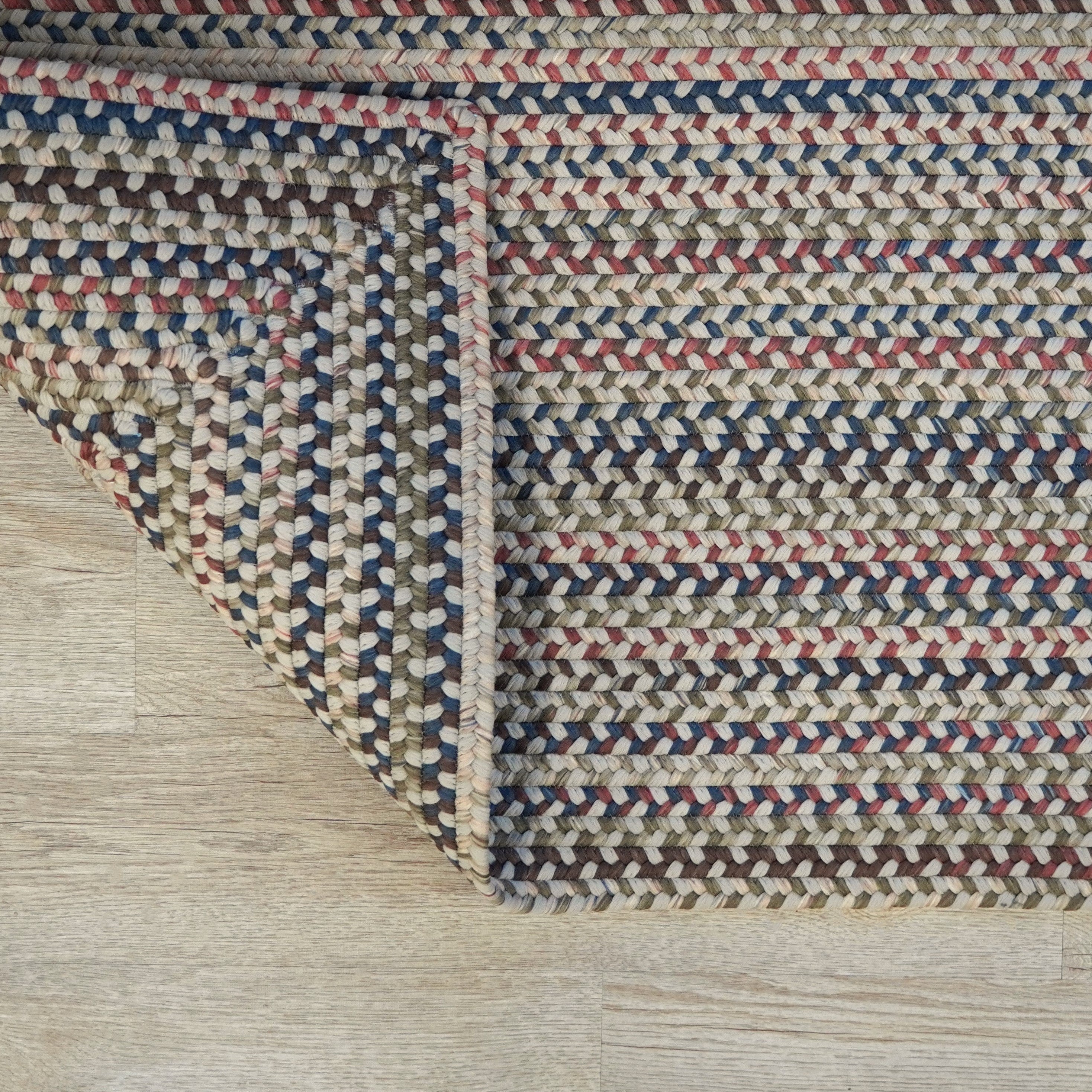 Lucid Braided Multi Runner Beige Linen LU99