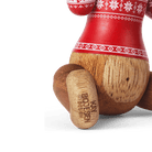 Kay Bojesen 39571 Christmas Jumper Monkey Wooden Figurine in Teak/Limba