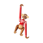 Kay Bojesen 39571 Christmas Jumper Monkey Wooden Figurine in Teak/Limba