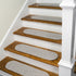 Milton Houndstooth Tweed Stair Treads Gray ON44