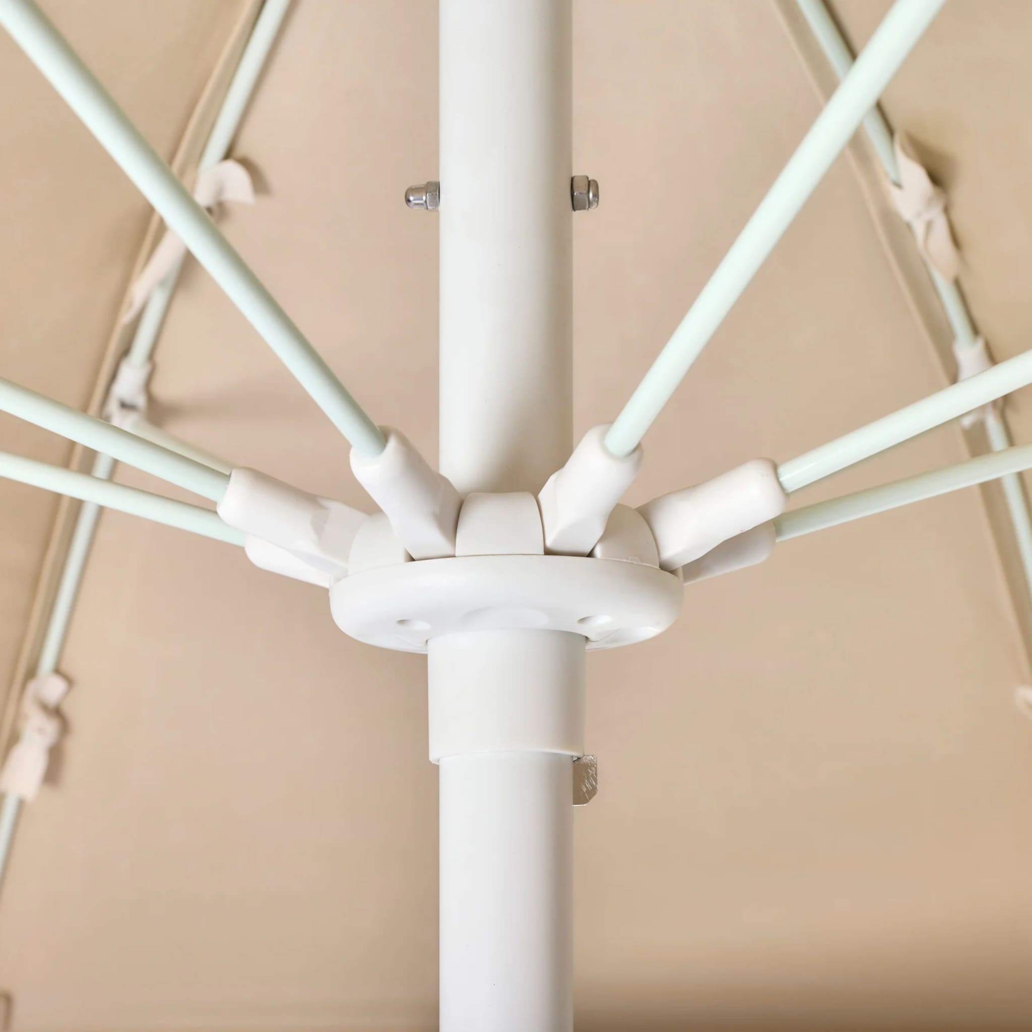 Designed for residential and commercial spaces, Pagoda offers durable shade with fade-resistant fabric and refined 70s-inspired style.