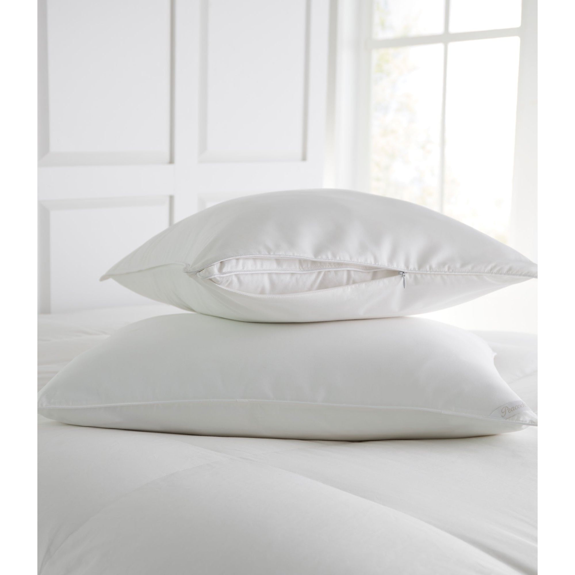 Peacock Alley PPP -STD.A WHT  Pillow White