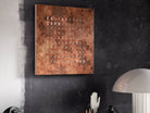 QLOCKTWO QT4RT QLOCKTWO EARTH 45 Creator's Edition Rust