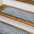 Monterey Wool Tweed Stair Treads Blue RY59