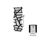 P&Bhusri S08-M-BLK-N S08 Towel Warmer in Matte Black