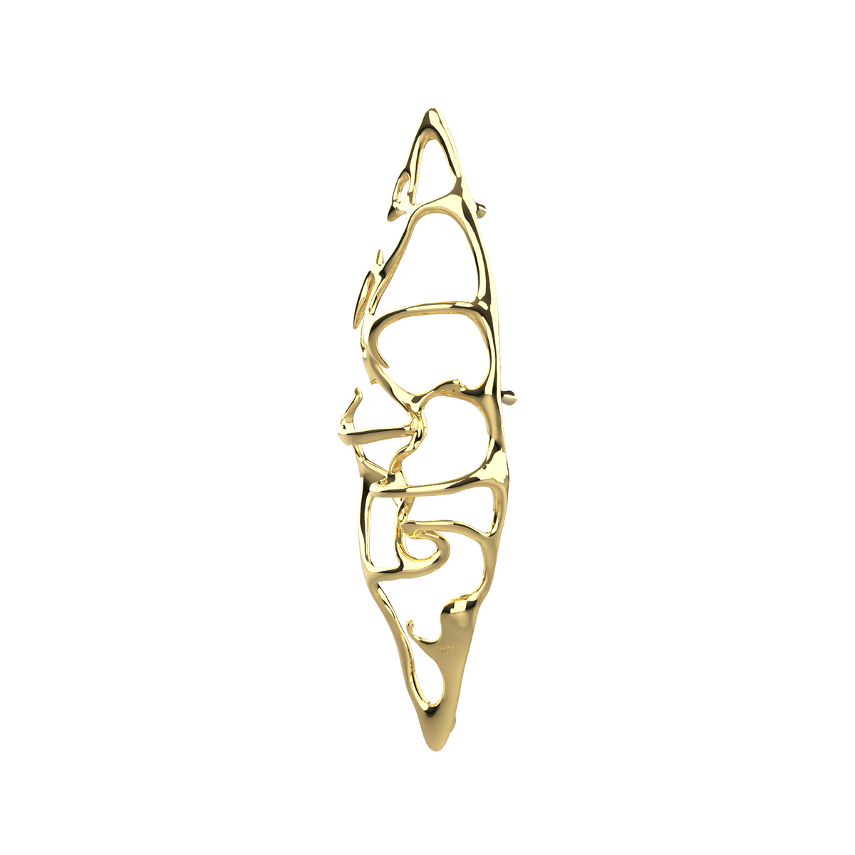 P&Bhusri S1-L-PBR-SC Boat of Sage Large Towel Warmer in PVD Polished Brass