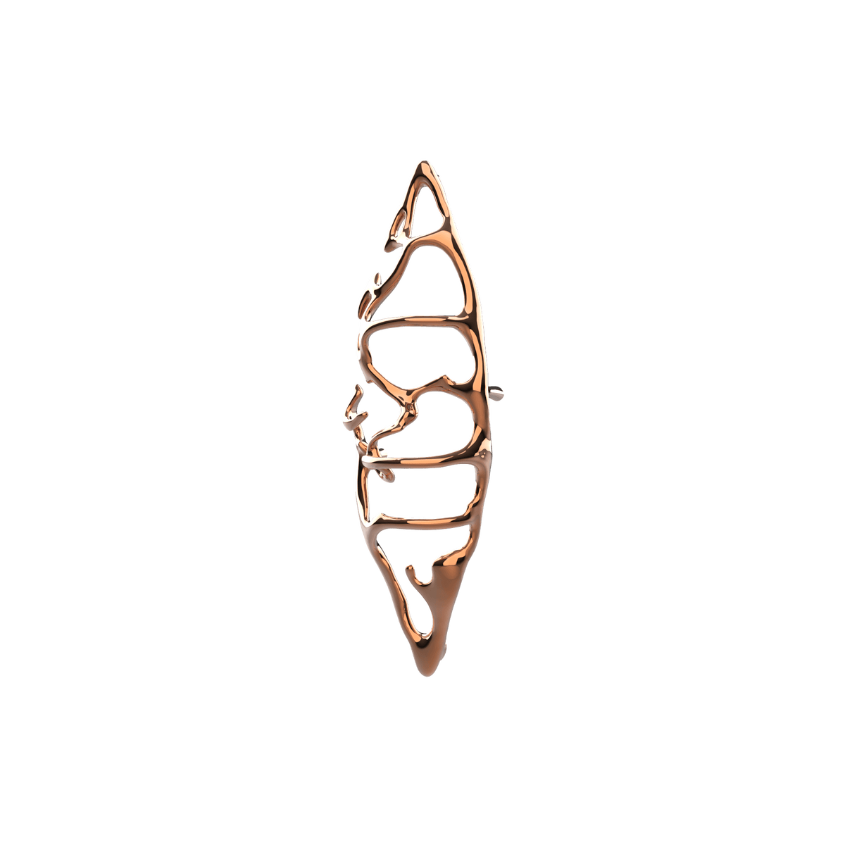 P&Bhusri S1-M-RGD-SC Boat of Sage Medium Towel Warmer in PVD Polished Rose Gold