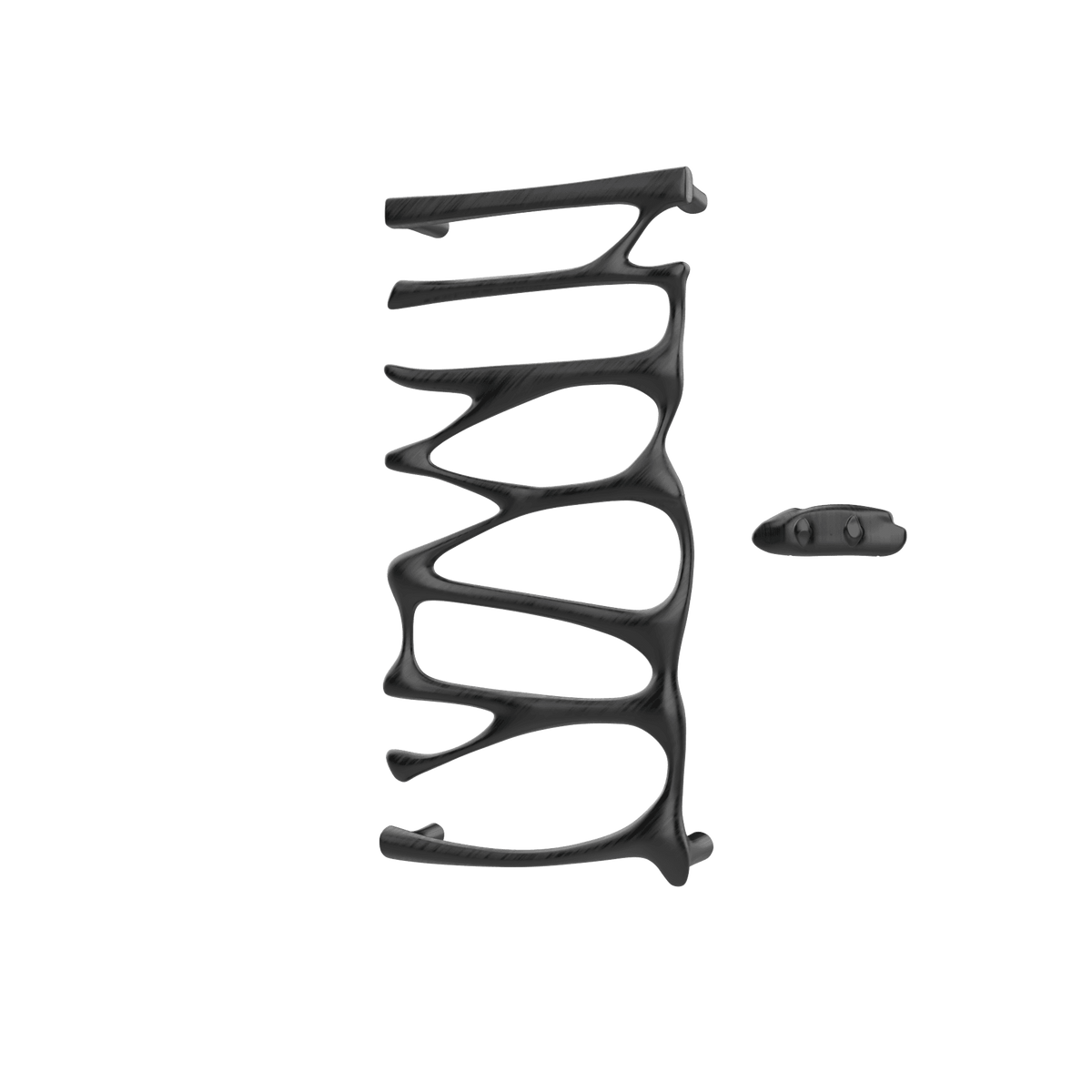 P&Bhusri S5-M-BBN-XA Provence Towel Warmer in PVD Brushed Black Nickel