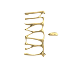 P&Bhusri S5-M-BLG-XA Provence Towel Warmer in PVD Brushed Luxury Gold
