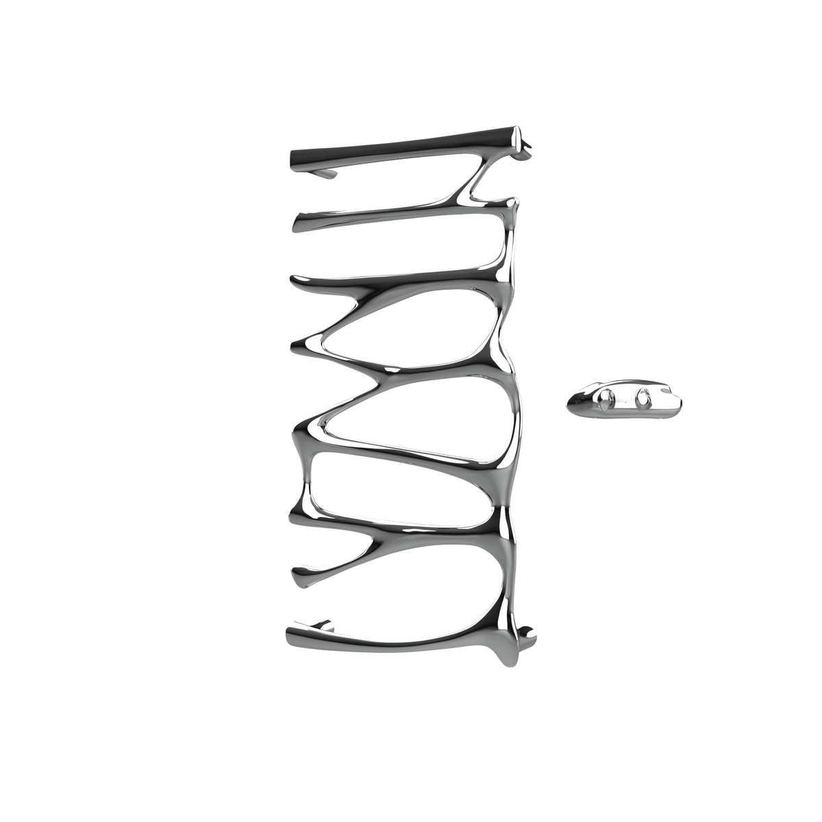 P&Bhusri S5-M-CHR-XA Provence Towel Warmer in Polished Chrome