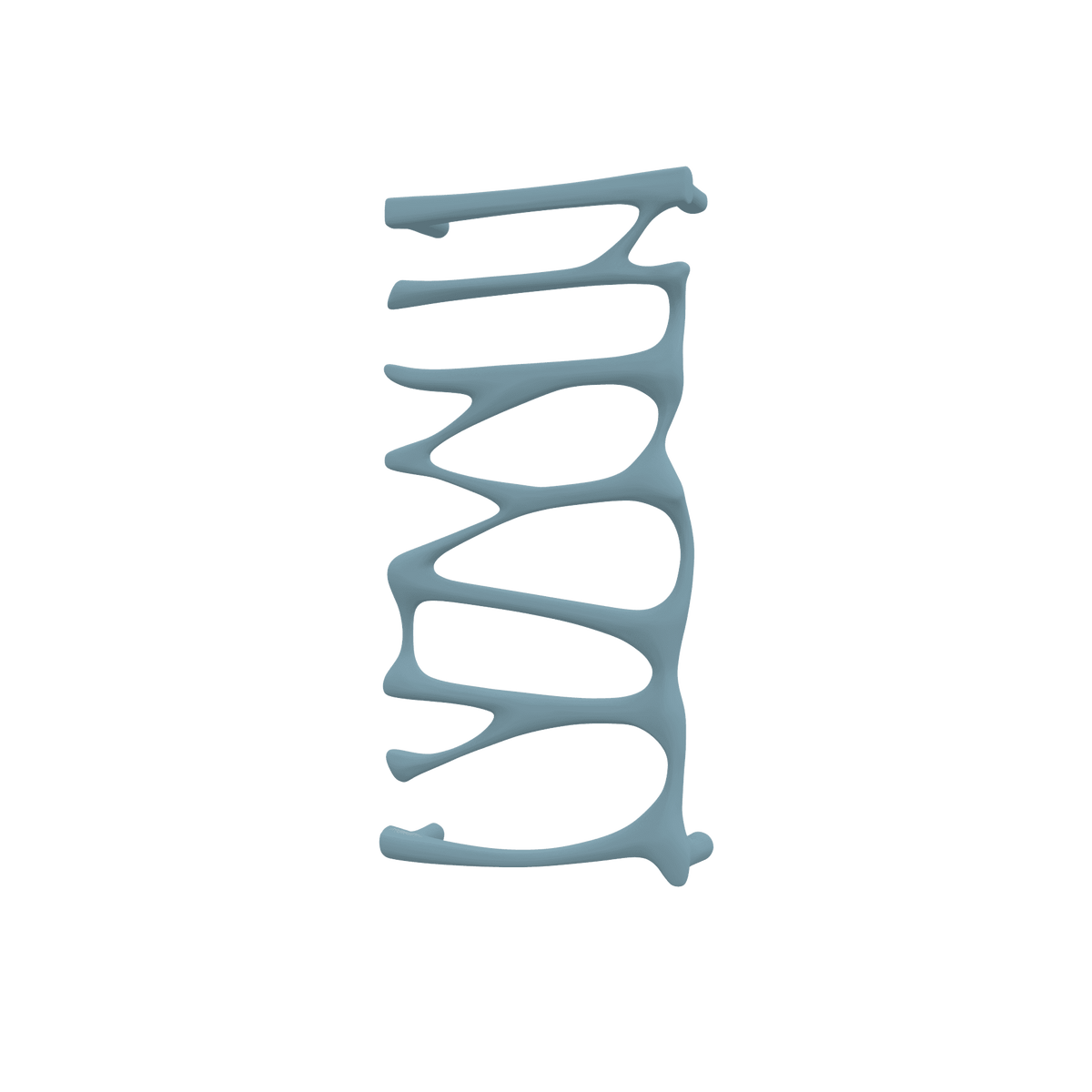 P&Bhusri S5-M-FBL-SC Provence Towel Warmer in Frost Blue