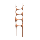P&Bhusri S6-M-BRG-SC Crete Palace Towel Warmer in PVD Brushed Rose Gold
