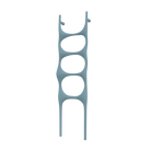 P&Bhusri S6-M-FBL-SC Crete Palace Towel Warmer in Frost Blue