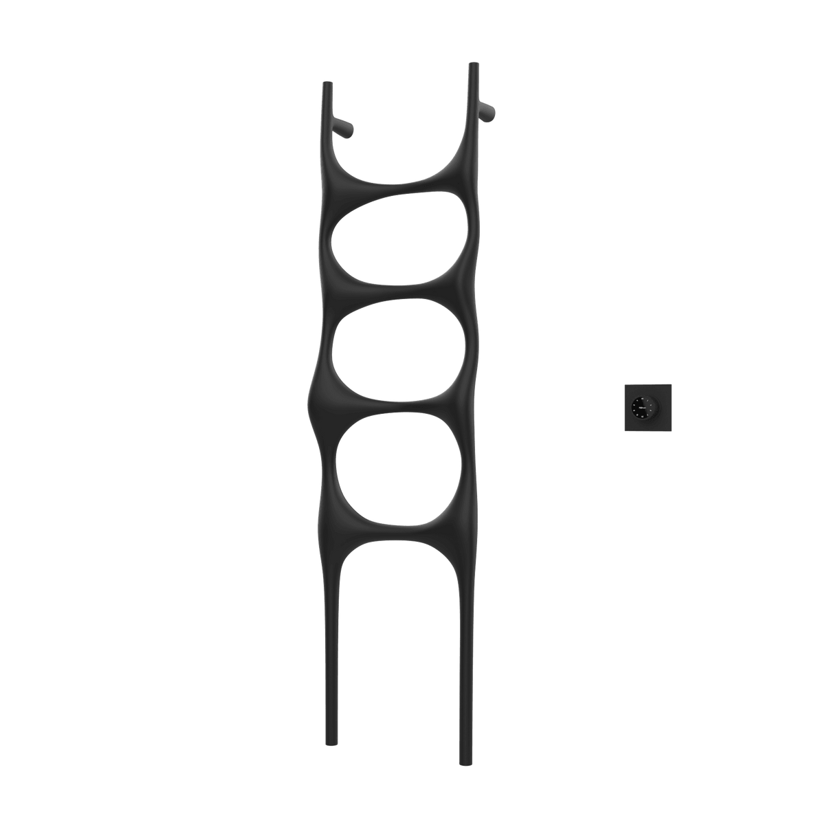 P&Bhusri S6-M-MBL-XM Crete Palace Towel Warmer in Mist Black