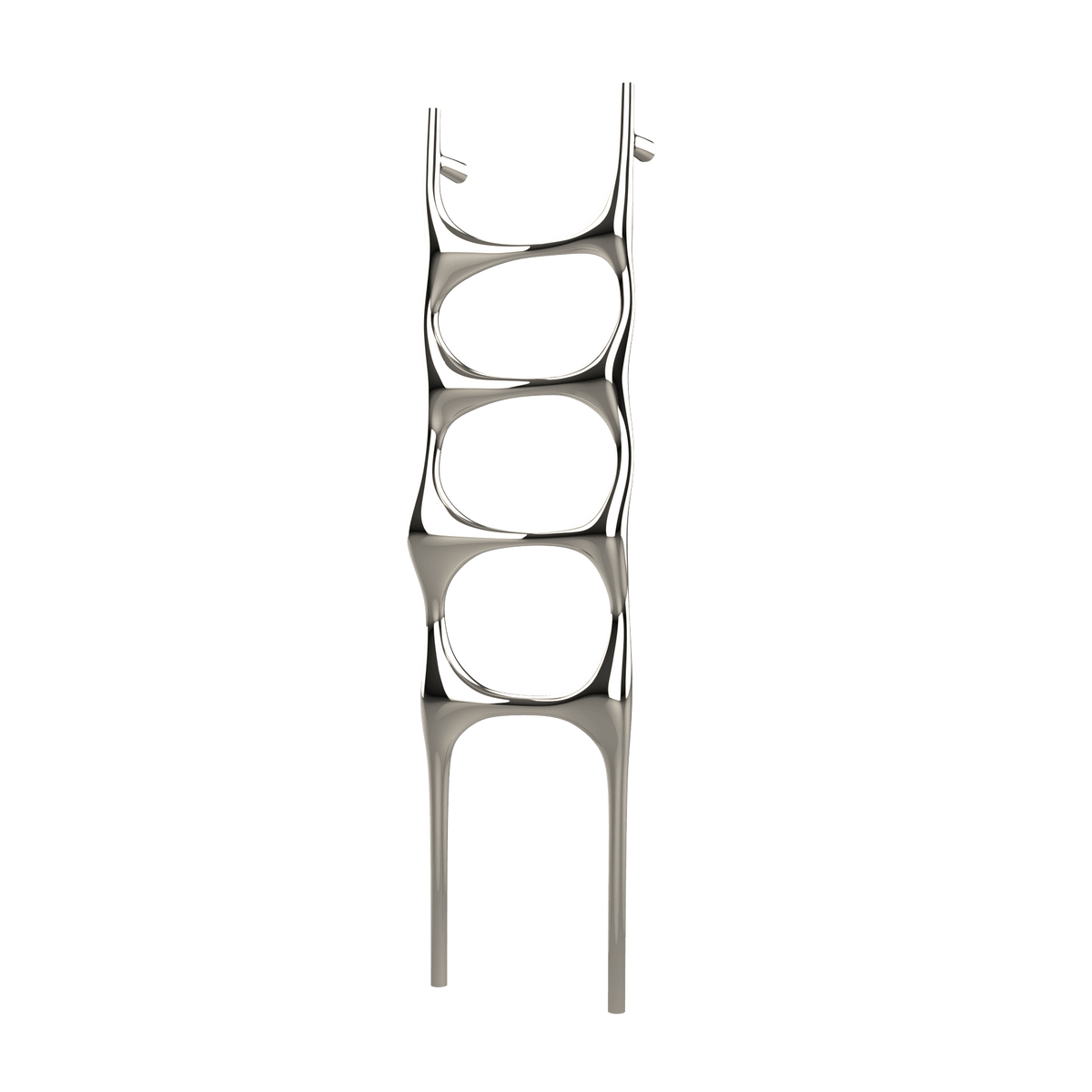 P&Bhusri S6-M-PNI-SC Crete Palace Towel Warmer in PVD Polished Nickel