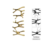 P&Bhusri S7-LMS-24K-N Daphne's Branch Large + Medium + Small Towel Warmer in PVD 24K Gold