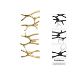 P&Bhusri S7-LMS-BLG-N Daphne's Branch Large + Medium + Small Towel Warmer in PVD Brushed Luxury Gold