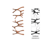 P&Bhusri S7-LMS-BRG-N Daphne's Branch Large + Medium + Small Towel Warmer in PVD Brushed Rose Gold