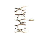 P&Bhusri S7-LMS-PBZ-XA Daphne's Branch Large + Medium + Small Towel Warmer in PVD Polished Bronze