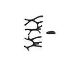 P&Bhusri S7-LM-BLK-XA Daphne's Branch Large + Medium Towel Warmer in Matte Black