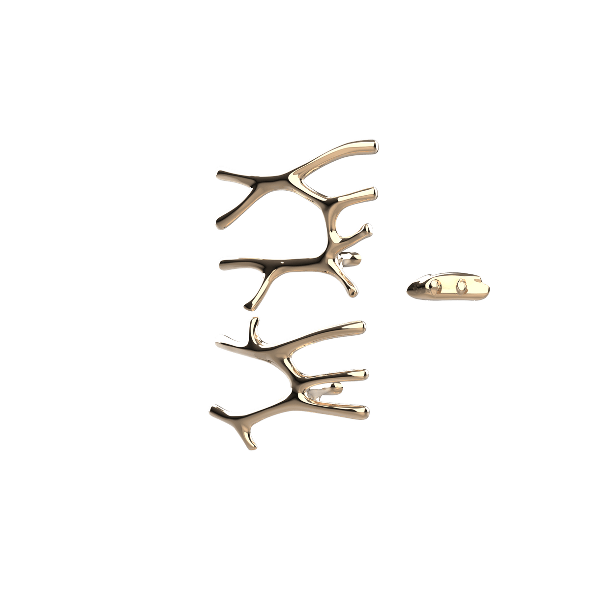 P&Bhusri S7-LM-PBZ-XA Daphne's Branch Large + Medium Towel Warmer in PVD Polished Bronze