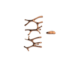 P&Bhusri S7-LM-RGD-XA Daphne's Branch Large + Medium Towel Warmer in PVD Polished Rose Gold